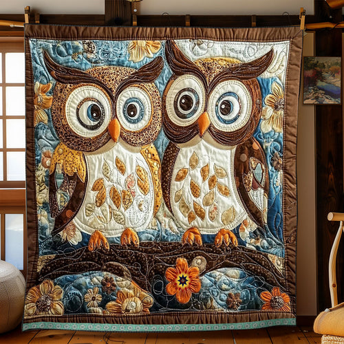 Vintage Owl WJ0912035CL Quilt