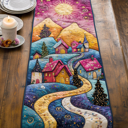 Morning Meadow CW2805540CL Quilted Table Runner