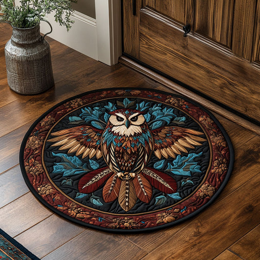Silent Watcher CM0406040CL Quilted Round Mat