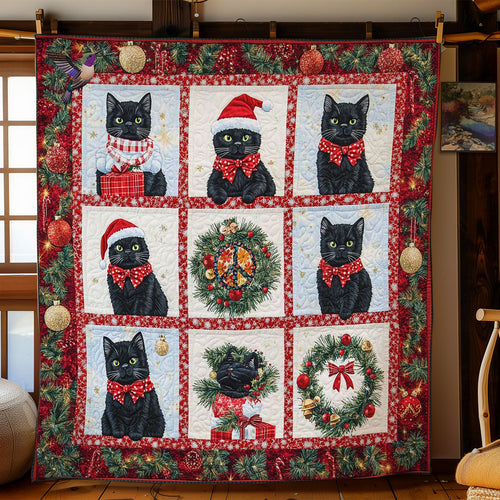 Holly Cat Warmth WN1812005CL Quilt