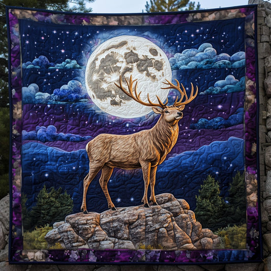 Deer Moonlit Cliff LT1509049CL Quilt