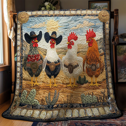 Rodeo Chicken Charm WN1812027CL Quilt