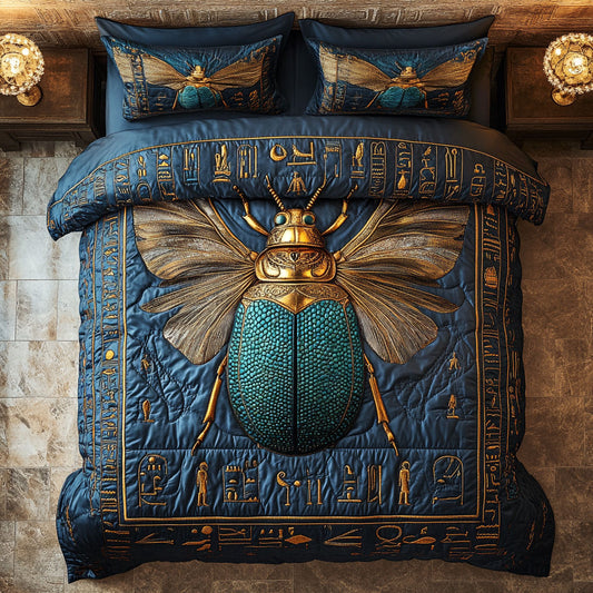 Egyptian Scarab WY1807036CL Duvet Cover Set