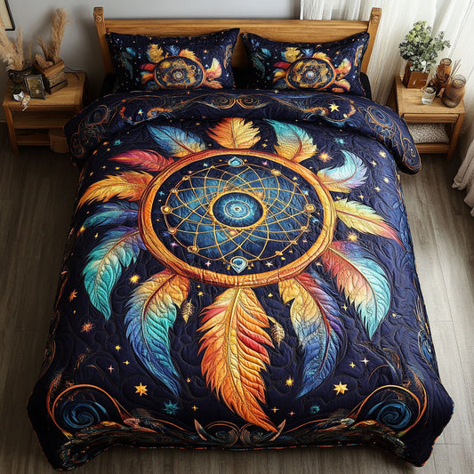 Feather Dreamcatcher WY0502041CL Duvet Cover Set