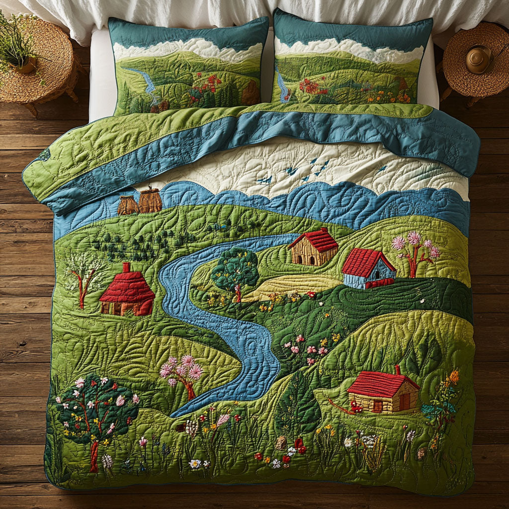 Cottage Valley WY1207030CL Duvet Cover Set