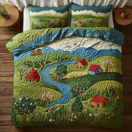 Cottage Valley WY1207030CL Duvet Cover Set