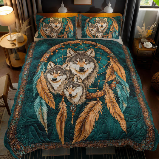 Wolf Spirit Dreamcatcher WN2401063CL Duvet Cover Set