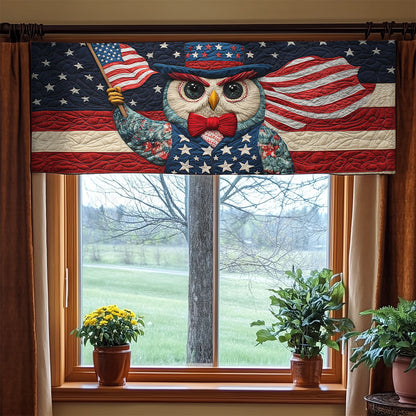 Owl American WX2205045CL Quilted Valance