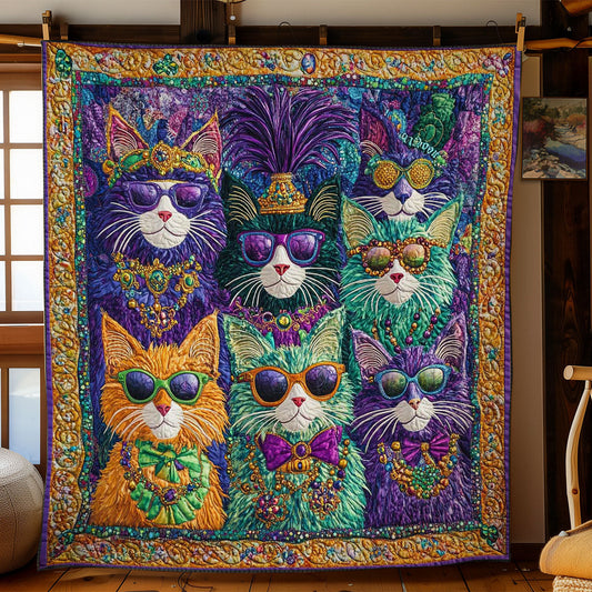 Jester Cat WN1403073CL Quilt
