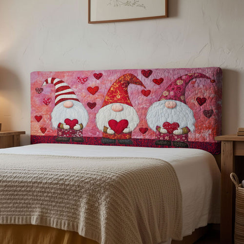 Lovebound Gnome WN3112031CL Quilted Headboard Slipcover