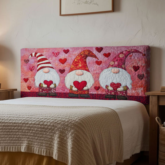 Lovebound Gnome WN3112031CL Quilted Headboard Slipcover