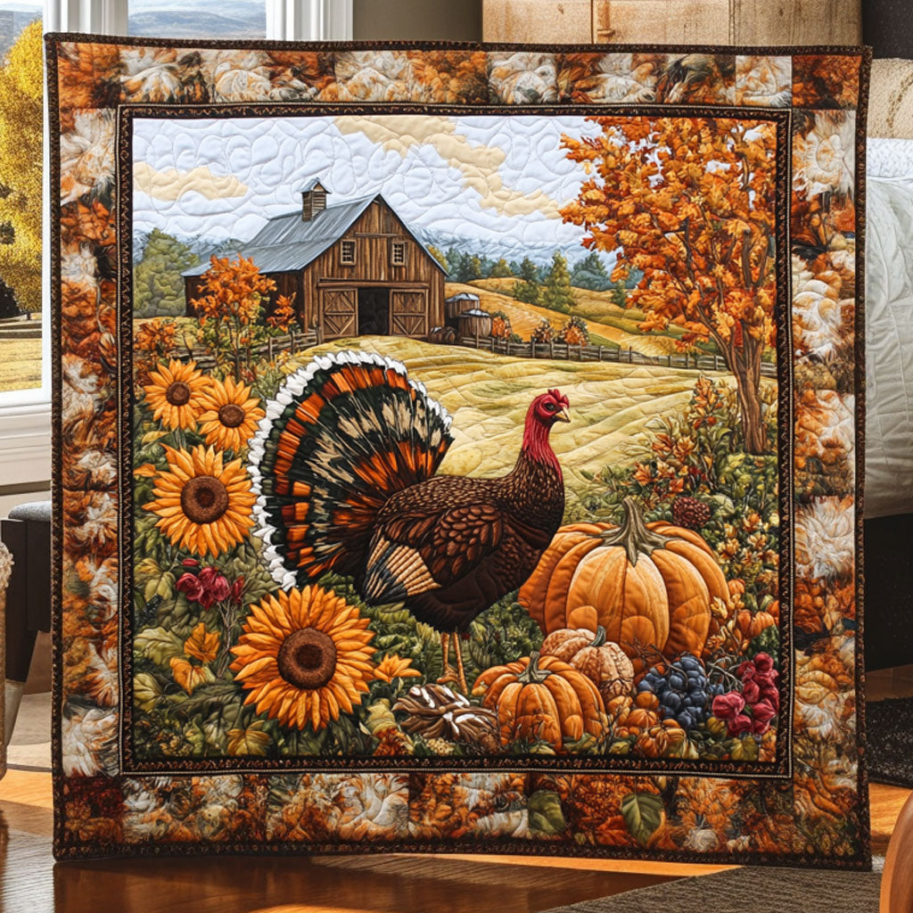 Frosted Turkey WN0409042CL Quilt