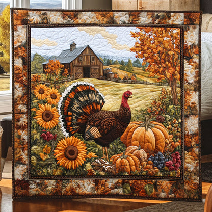 Frosted Turkey WN0409042CL Quilt