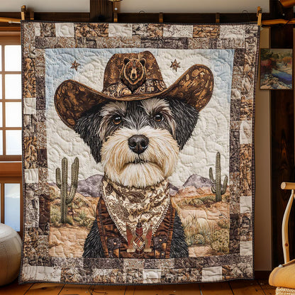 Western Schnauzer WN2312002CL Quilt