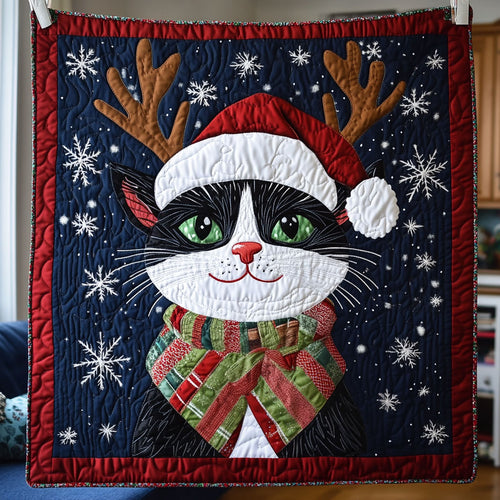 Tuxedo Cat's Holiday LT2211020CL Quilt
