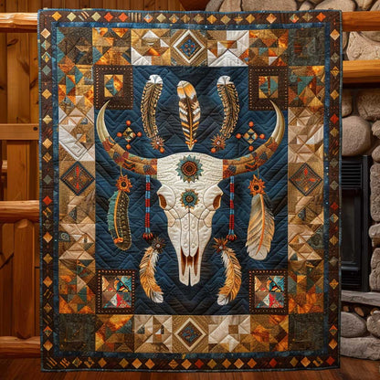 Western Skull Wisdom WN1710032CL Quilt