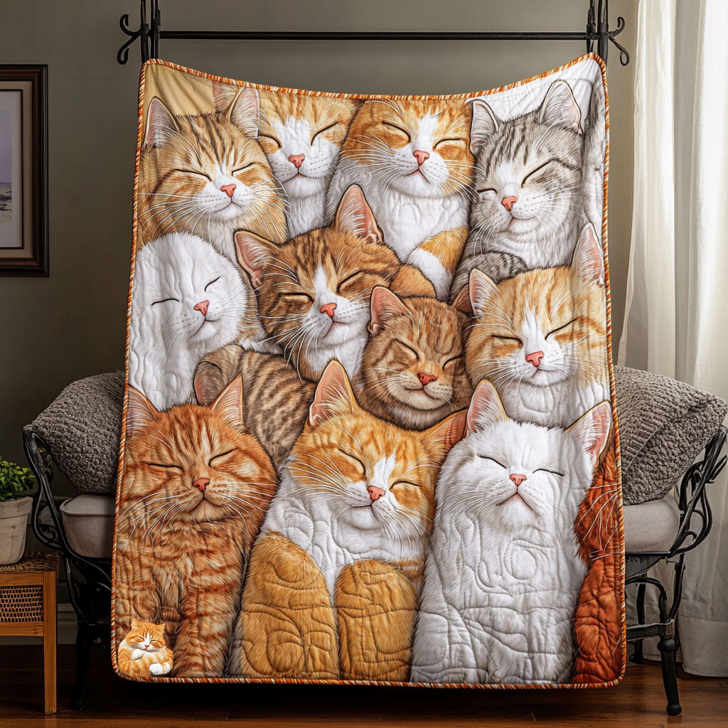 Sleeping Cats WU1710024CL Quilt