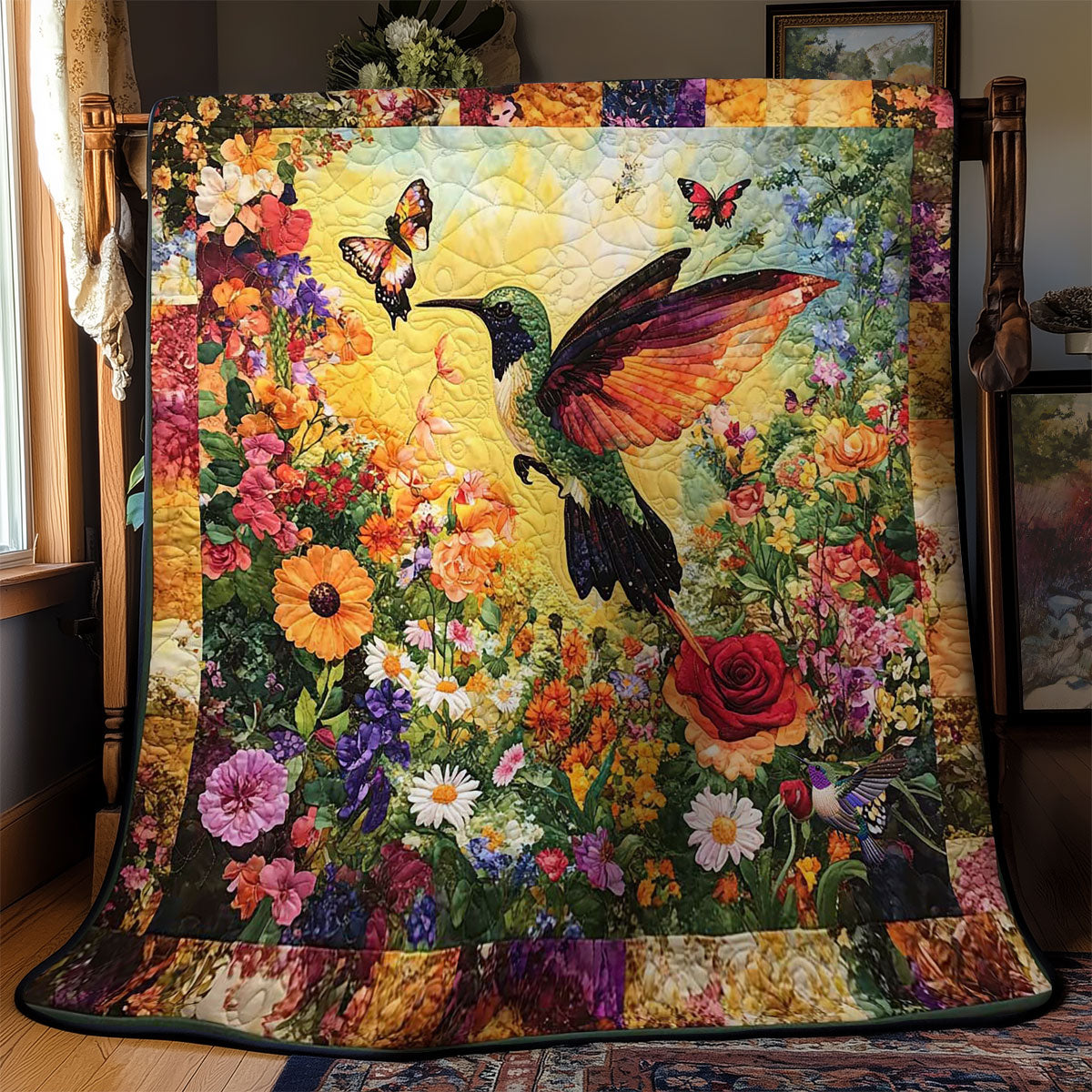 Hummingbird Paradise WN1311046CL Quilt