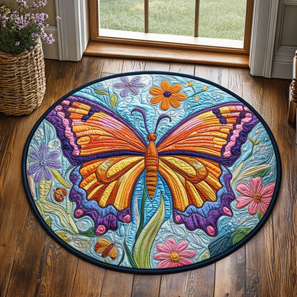 Garden Wing CP0408001CL Quilted Round Mat