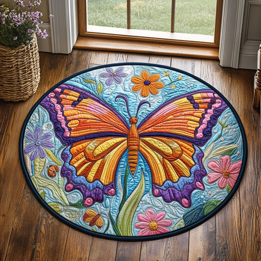 Garden Wing CP0408001CL Quilted Round Mat