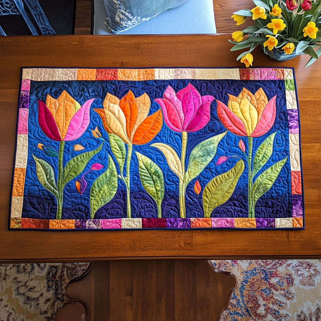 Color Garden CP0807031CL Quilted Table Runner