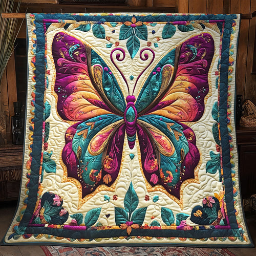 Vivid Butterfly CM1004026CL Quilt