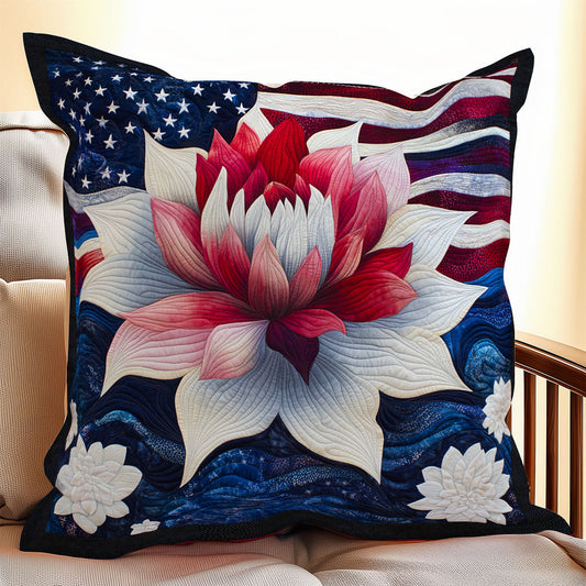 Patriotic Bloomwave WX1306082CL Quilt Pillow Case