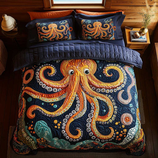 Octopus Bloom WN1404056CL Duvet Cover Set