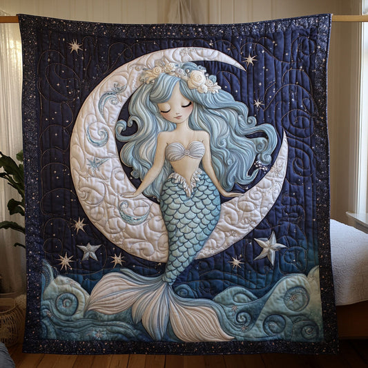 Moonlight Mermaid WY2008045CL Quilt