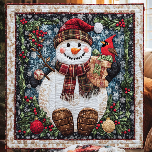 Christmas Snowman WN2509007CL Quilt