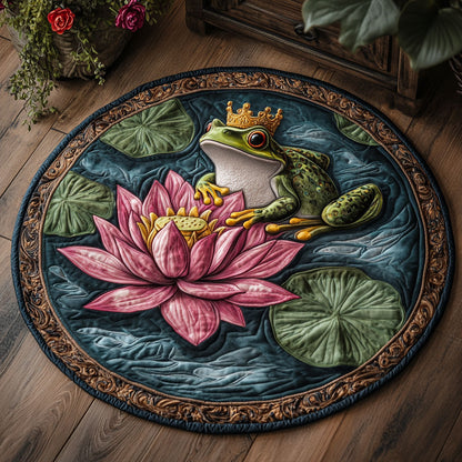 frog prince CP2805020CL Quilted Round Mat