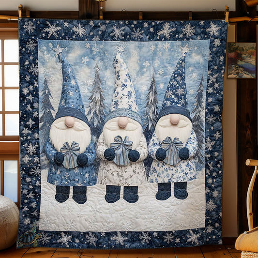 Winter Gnome Trio WN0512066CL Quilt