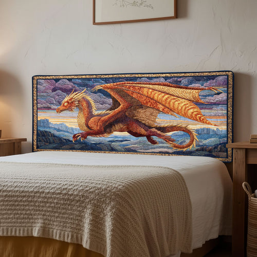 Dragon Majesty CP1512061CL Quilted Headboard Slipcover