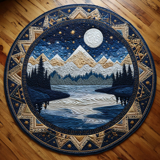 Starry Summit CW1108024CL Quilted Round Mat