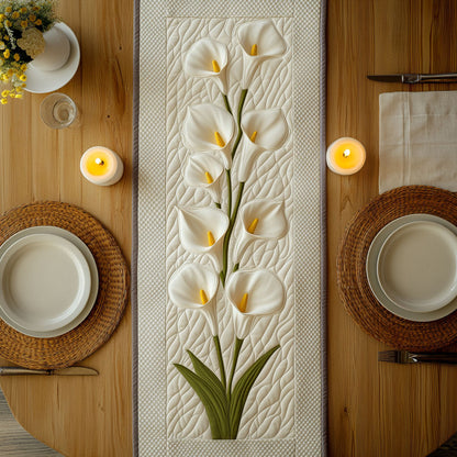 Calla Lily CW2205364CL Quilted Table Runner