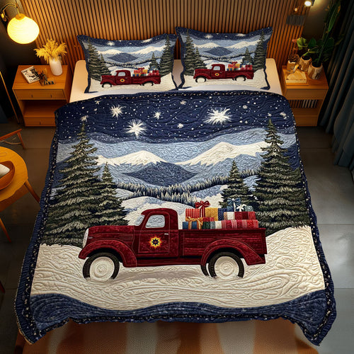 Christmas Gift Truck WP2311010CL Duvet Cover Set