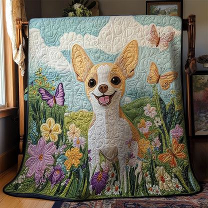 Happy Chihuahua WN2403046CL Quilt