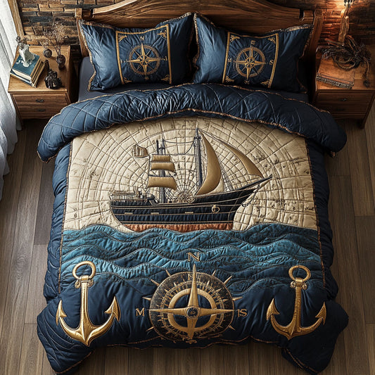 Sailor’s Heritage Map CP1406015CL Duvet Cover Set