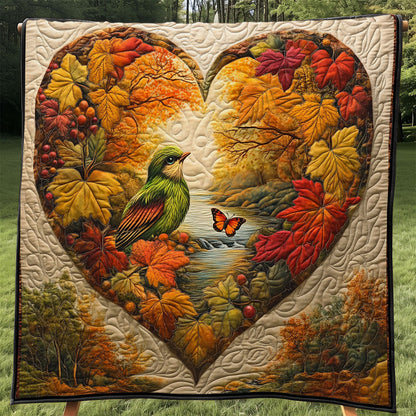 Fluttering Through Fall WJ1404008CL Quilt