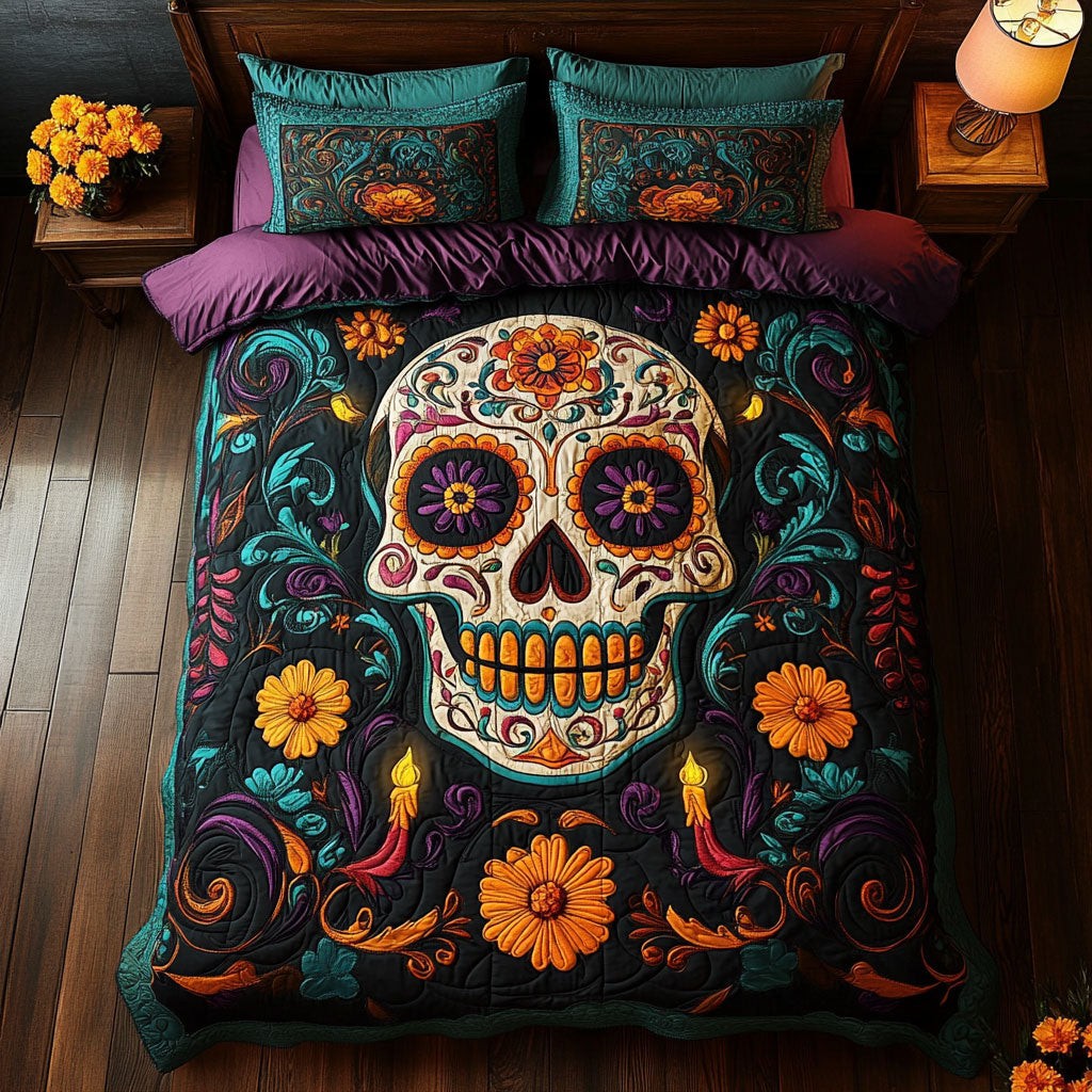 Gilded Bones WJ2308018CL Duvet Cover Set