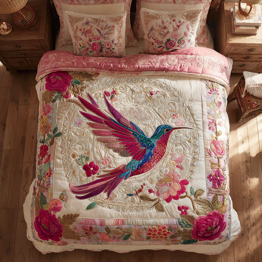 Joyful Flight Hummingbird CW2909036CL Duvet Cover Set