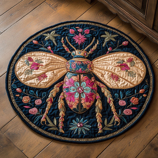 Beauty Bug CP2905007CL Quilted Round Mat