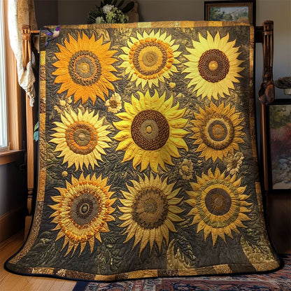 Vintage Sunflower WN0711092CL Quilt