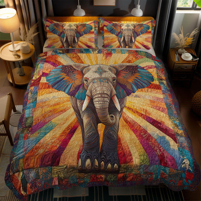 Radiant Elephant WN1002078CL Duvet Cover Set