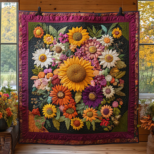 Petal Meadow CP0912031CL Quilt