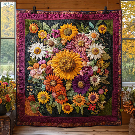 Petal Meadow CP0912031CL Quilt