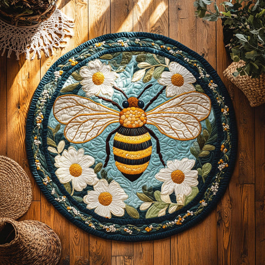 Busy Bee WY2105041CL Quilted Round Mat