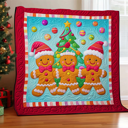 Sweet Gingerbread Buddies CW1811024CL Quilt