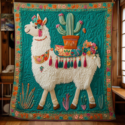 Desert Charm Llama WX0307022CL Quilt