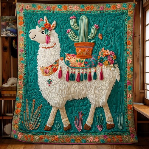 Desert Charm Llama WX0307022CL Quilt